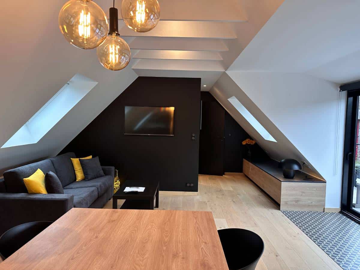 Agencement d'un appartement à Locronan - salon